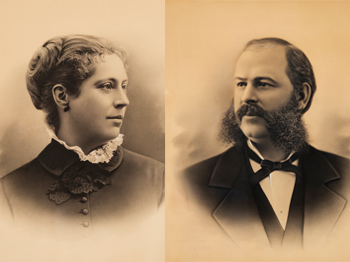 Caroline and Edward Bates