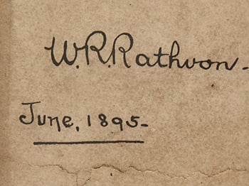 William Rathvon&#8217;s Pocket Journal