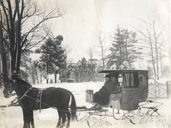 Sleighs at 400 Beacon St.