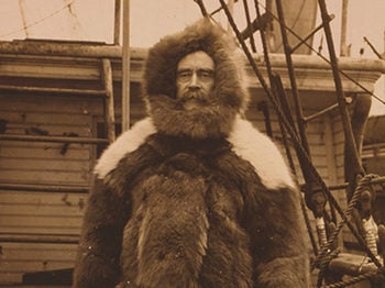 Explorer Robert Peary and Mrs. Eddy&#8217;s Victrola