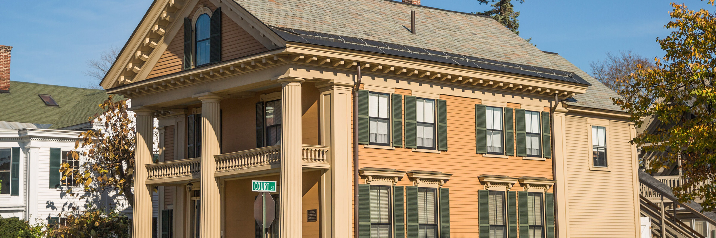 Mary Baker Eddy Historic House Concord New Hampshire exterior view