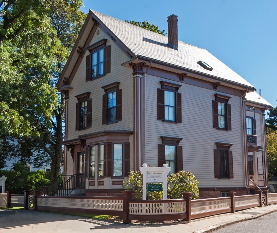 Mary Baker Eddy Historic House in Lynn, Massachusetts, designated a National Historic Landmark