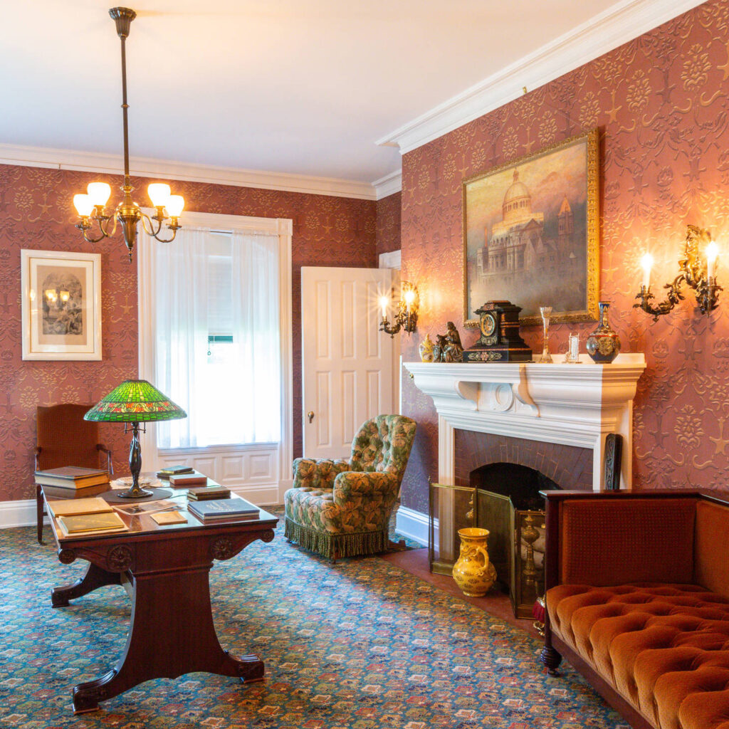 A Walk Through 400 Beacon Street: Library