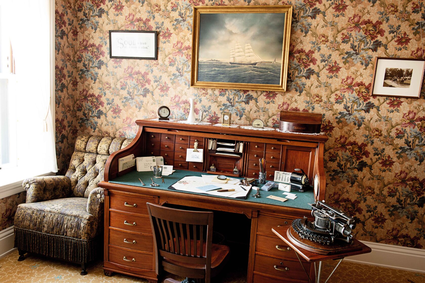 A Walk Through 400 Beacon Street: Calvin Frye’s Office — Longyear Museum