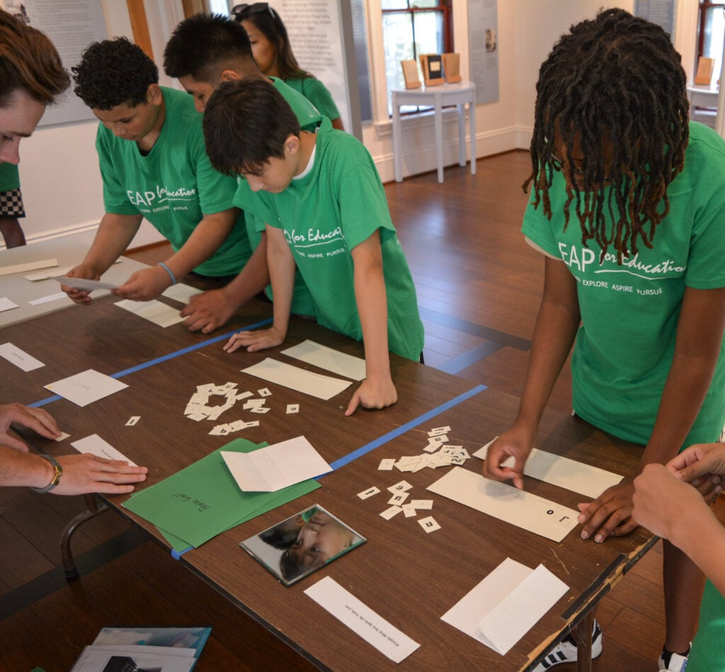 Local Students Visit Mary Baker Eddy Historic House in Lynn