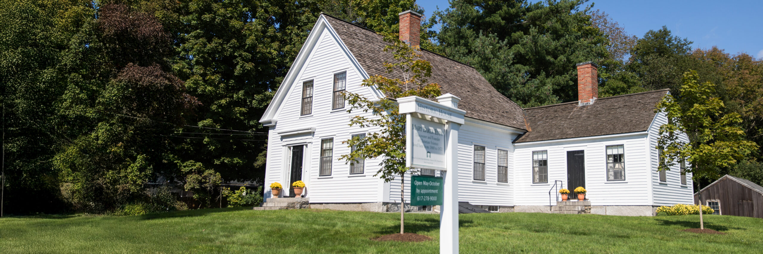 Mary Baker Eddy Historic House Stoughton Massachusetts exterior